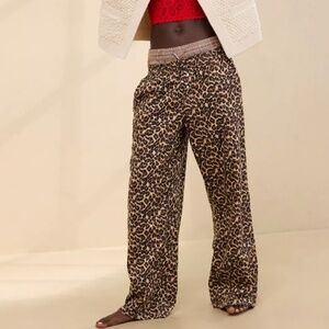 Aerie Off-Duty Flannel Trouser Pajamas – Size M